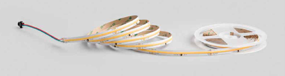 STRIP LED COB DIGITALE 24V 15W/M 1020LM/M 5MT STRIP24V-COB-SPI STRIP LED COB DIGITALE 24V 15W/M 1020LM/M 5MT STRIP24V-COB-SPI
